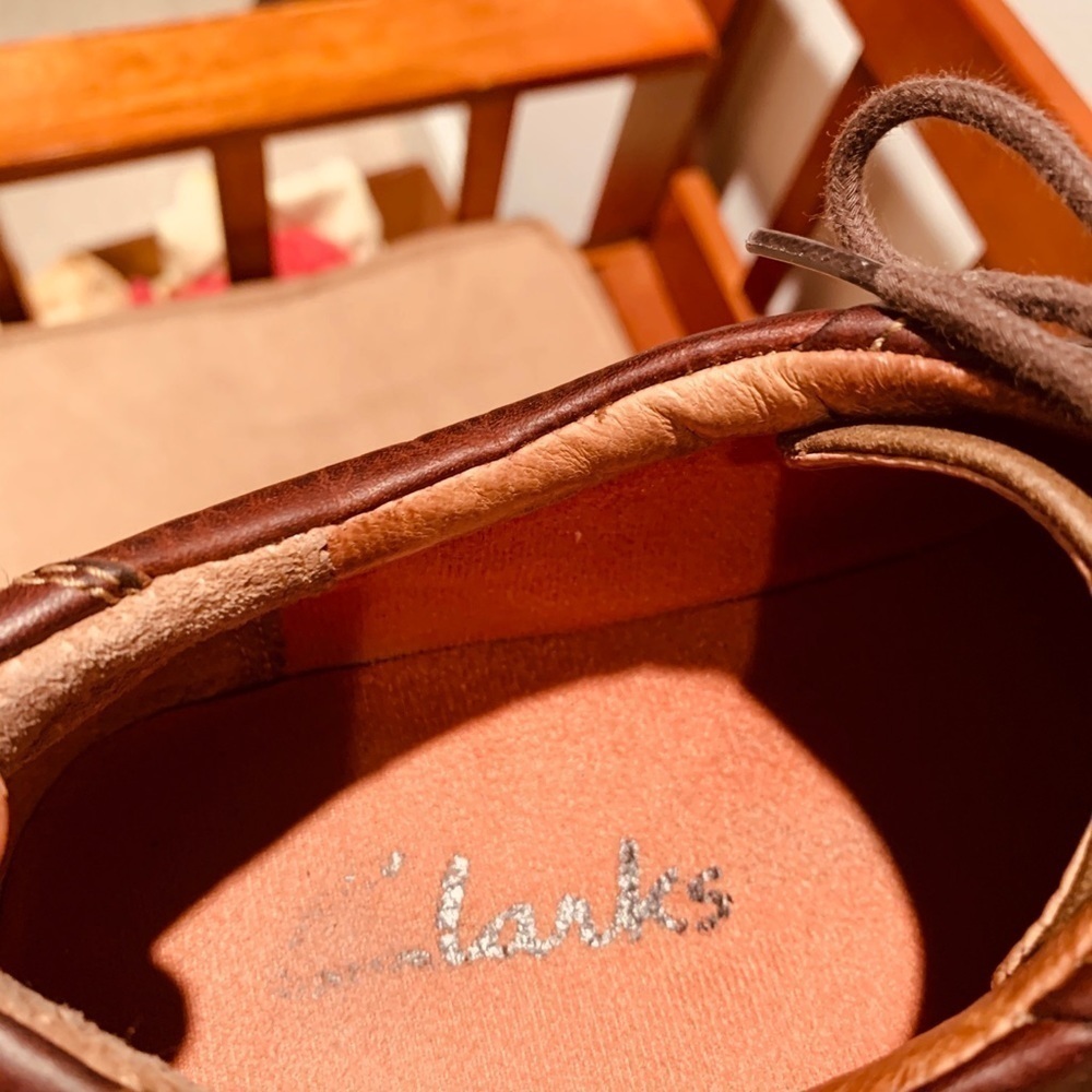 CLARKS NEBULAE 75051 BROWN LEATHER OXFORD - Picture 8 of 8